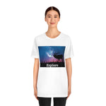 Explore, Starry shirt, Explore shirt, animal shirt, Stars, travel Tshirt, Interstellar shirt, Mens shirt, Womens tee, Nature tee, Explorer