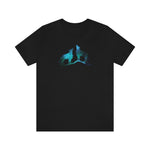 Galaxy Wolf tshirt, Interstellar animal shirt, Galactic tee, nature shirt, Adventure apparel, gift, intergalactic silhouette, spirit