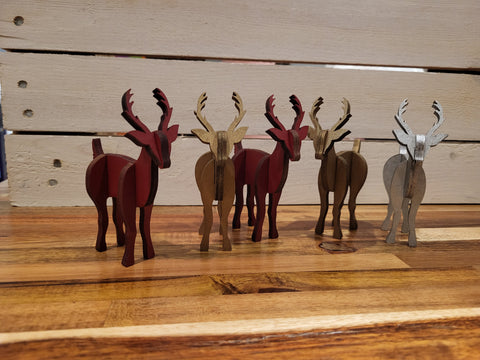 Wooden Reindeer