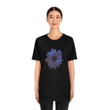 Galaxy flower tshirt, Interstellar plant shirt, Galactic tee, nature shirt, Adventure apparel, gift, intergalactic silhouette