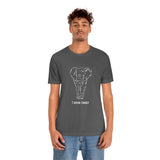 Elephant tshirt, I never forget, Animal tee, gift for mom, shirt with saying, Mother's day gift, tops for Grandma, Zoo animal shirt