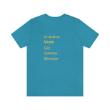 Grandma, Nana, Gigi, Gamma, Meemaw tshirt, Grandma to be tee, Gigi shirt