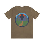 Next Adventure Creations logo tee, adventure shirt, mountain shirt, hiking tshirt, Explore, adventure gift, outdoor shirt, simple mountain