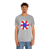 Patriotic Sunflower, Red White and Blue flower, 4th of July, USA, Flag sunflower, American Shirt, Merica, Stars and stripes,