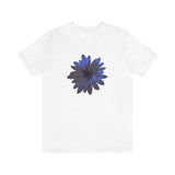 Galaxy flower tshirt, Interstellar plant shirt, Galactic tee, nature shirt, Adventure apparel, gift, intergalactic silhouette