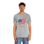 Freedom tshirt, USA flag shirt, American flag, Red white and blue tee, Proud, United States, 4th of July, Independence day