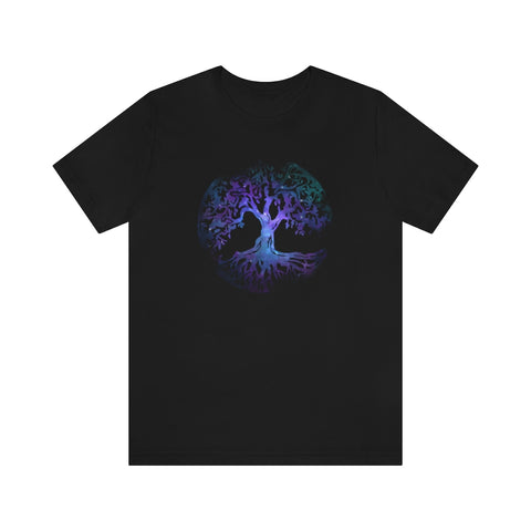 Galaxy Tree tshirt, Interstellar plant shirt, Galactic tee, nature, Adventure apparel, gift, intergalactic silhouette, space tree of life